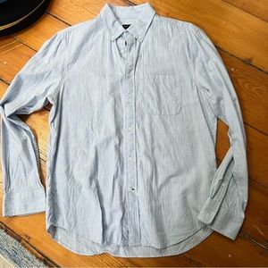 Club Monaco blue slim fit shirt (Large)